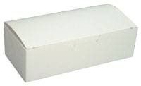 7 1/8 x 3 3/8 x 2 (1 lb.) WHITE Candy Box - 1 Piece (Qty 25)